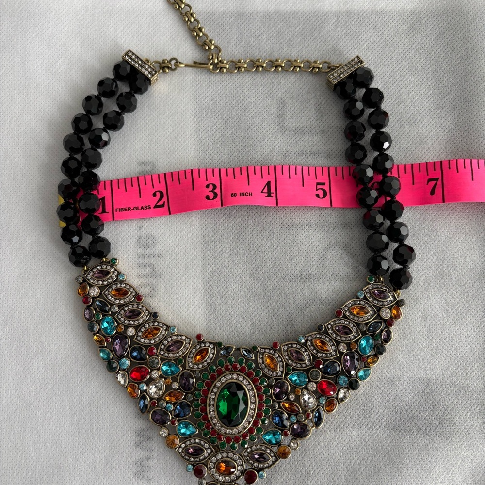 Authentic New Heidi Daus “Worth Waiting For”Colorful Gemstone Necklace - Picture 7 of 9